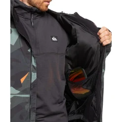 Quiksilver Mission Printed Jacket - Men's- Snow Clothing|Snowboard Jackets