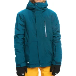 Quiksilver Mission Solid Jacket - Boys'-Kids Kids Jackets|Boys Snow Clothing