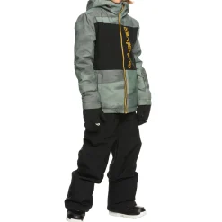 Quiksilver Side Hit Jacket - Boys'-Kids Kids Jackets|Boys Snow Clothing