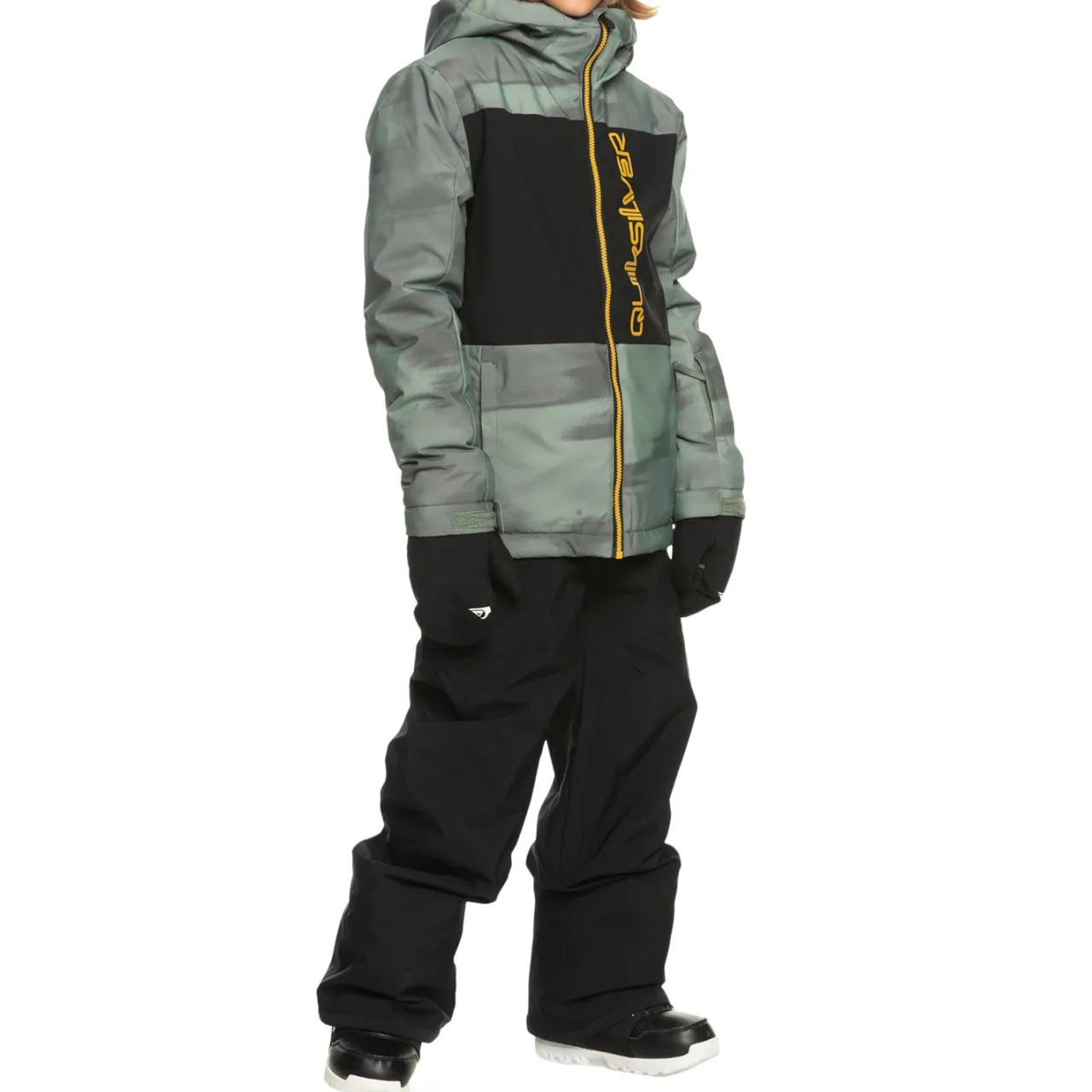 Quiksilver Side Hit Jacket - Boys'-Kids Kids Jackets|Boys Snow Clothing
