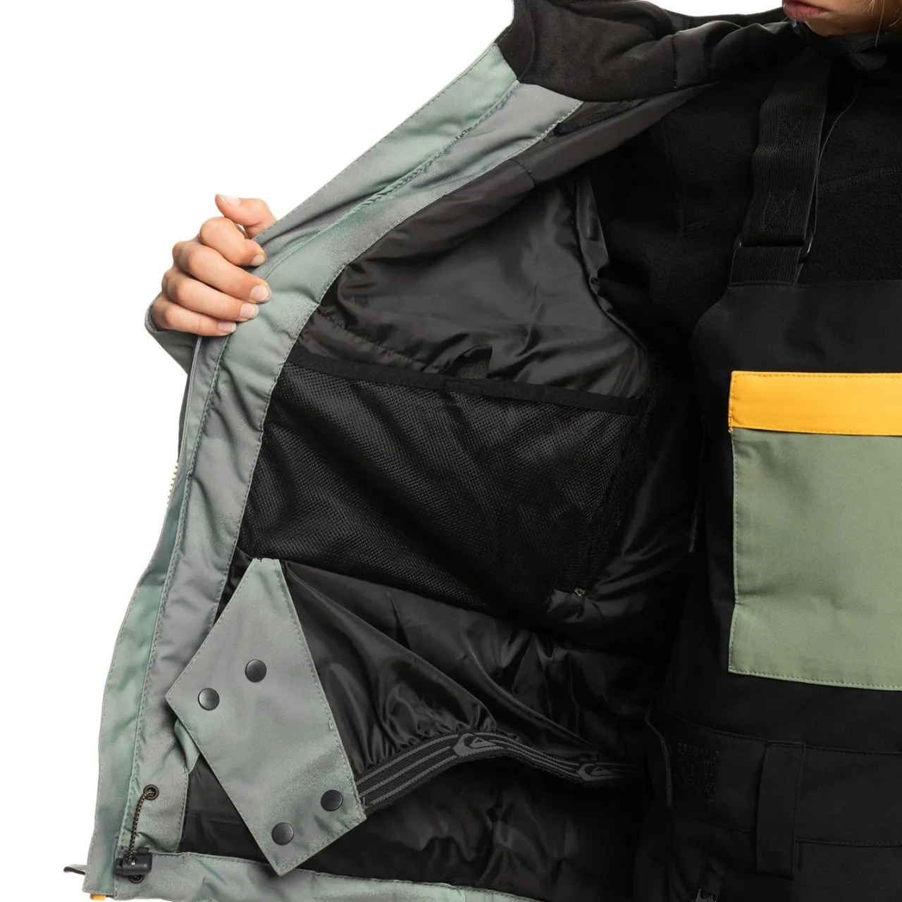 Quiksilver Side Hit Jacket - Boys'-Kids Kids Jackets|Boys Snow Clothing