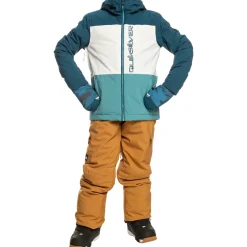 Quiksilver Side Hit Jacket - Boys'-Kids Kids Jackets|Boys Snow Clothing