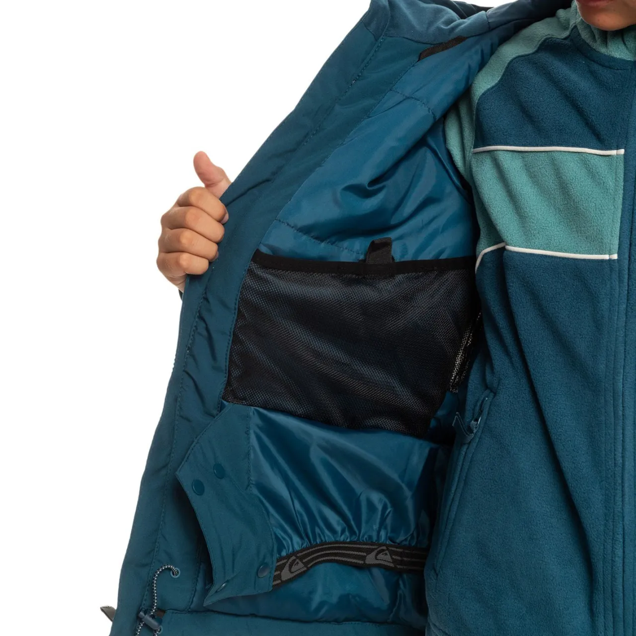 Quiksilver Side Hit Jacket - Boys'-Kids Kids Jackets|Boys Snow Clothing