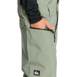Quiksilver Utility Bibs - Men's- Snow Clothing|Snowboard Pants & Bibs