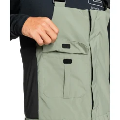 Quiksilver Utility Bibs - Men's- Snow Clothing|Snowboard Pants & Bibs