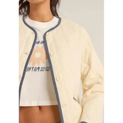 Rhythm Check Quilted Jacket - Women's-Women Casual Clothing|Snow Clothing