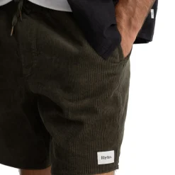 Rhythm Classic Cord Jam Shorts - Men's- Casual Clothing|Shorts
