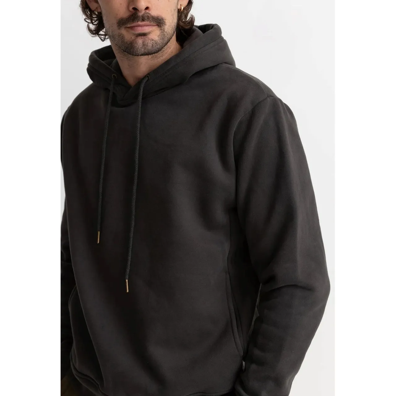 Rhythm Classic Fleece Hood - Men's- Casual Clothing|Sweatshirts & Fleece