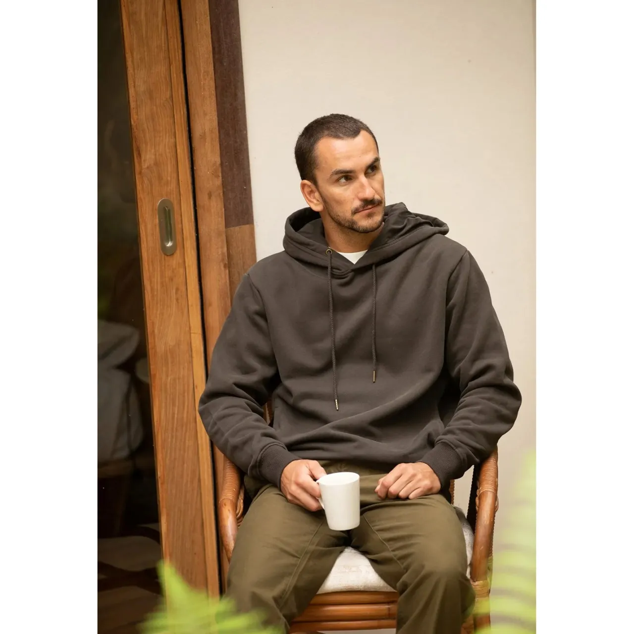 Rhythm Classic Fleece Hood - Men's- Casual Clothing|Sweatshirts & Fleece