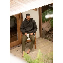 Rhythm Classic Fleece Hood - Men's- Casual Clothing|Sweatshirts & Fleece