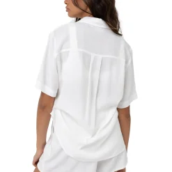 Rhythm Classic Lounge Shirt - Women's-Women Casual Clothing|Tops & Shirts