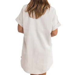 Rhythm Classic Shirt Dress - Women's-Women Casual Clothing|Dresses