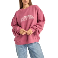 Rhythm College Crew Neck Fleece - Women's-Women Casual Clothing|Sweatshirts & Fleece