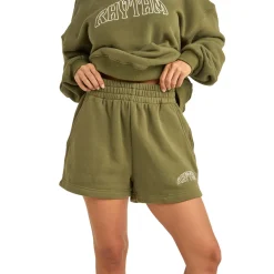 Rhythm College Fleece Shorts - Women's-Women Casual Clothing|Shorts
