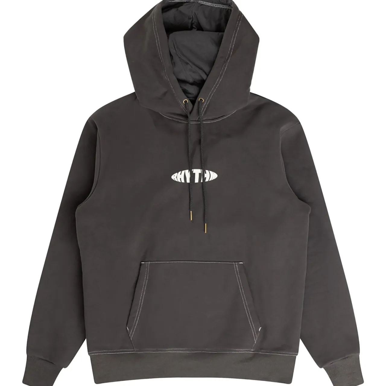 Rhythm Contrast Stitch Hoodie - Men's- Casual Clothing|Sweatshirts & Fleece