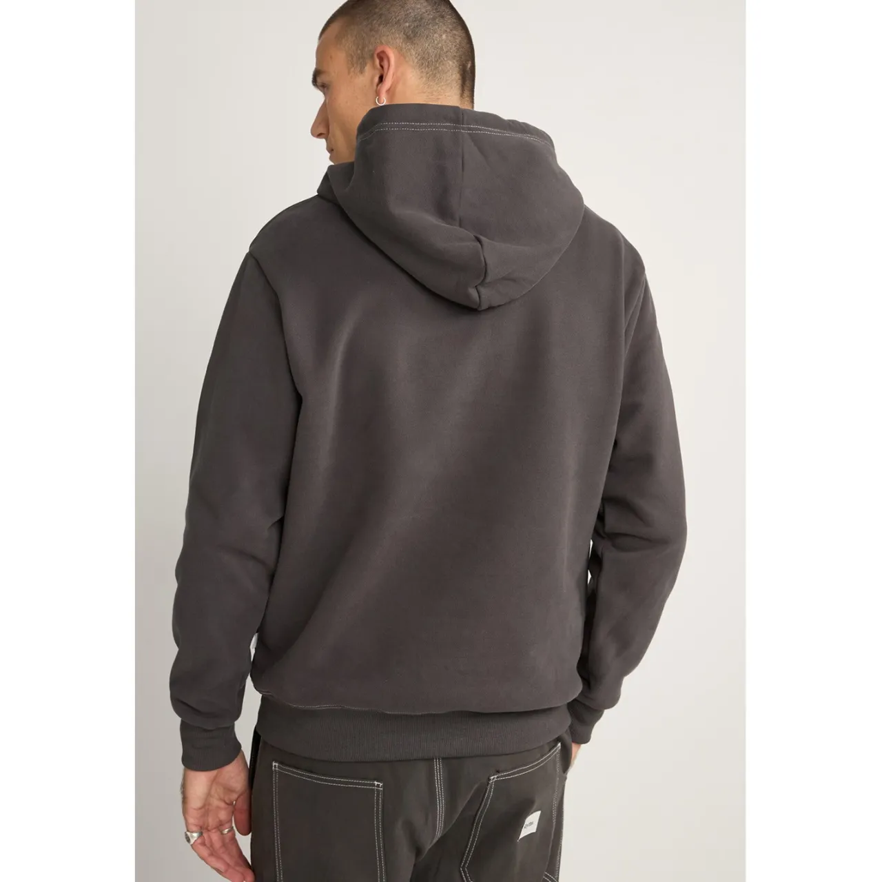 Rhythm Contrast Stitch Hoodie - Men's- Casual Clothing|Sweatshirts & Fleece