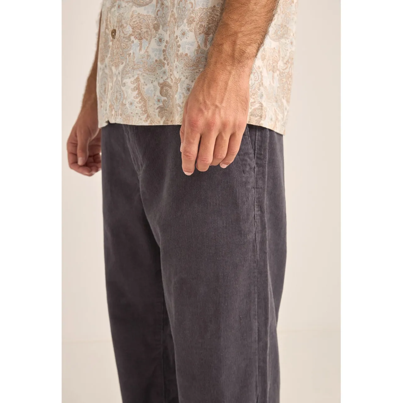 Rhythm Cord Trouser - Men's- Casual Clothing|Jeans & Pants
