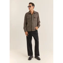 Rhythm Fleck Overshirt - Men's- Casual Clothing|Shirts