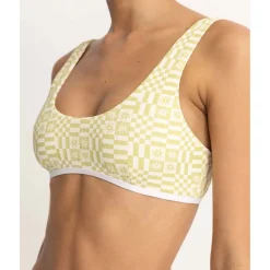 Rhythm Horizon Crop Bikini Top - Women's-Women Swimsuits|Casual Clothing