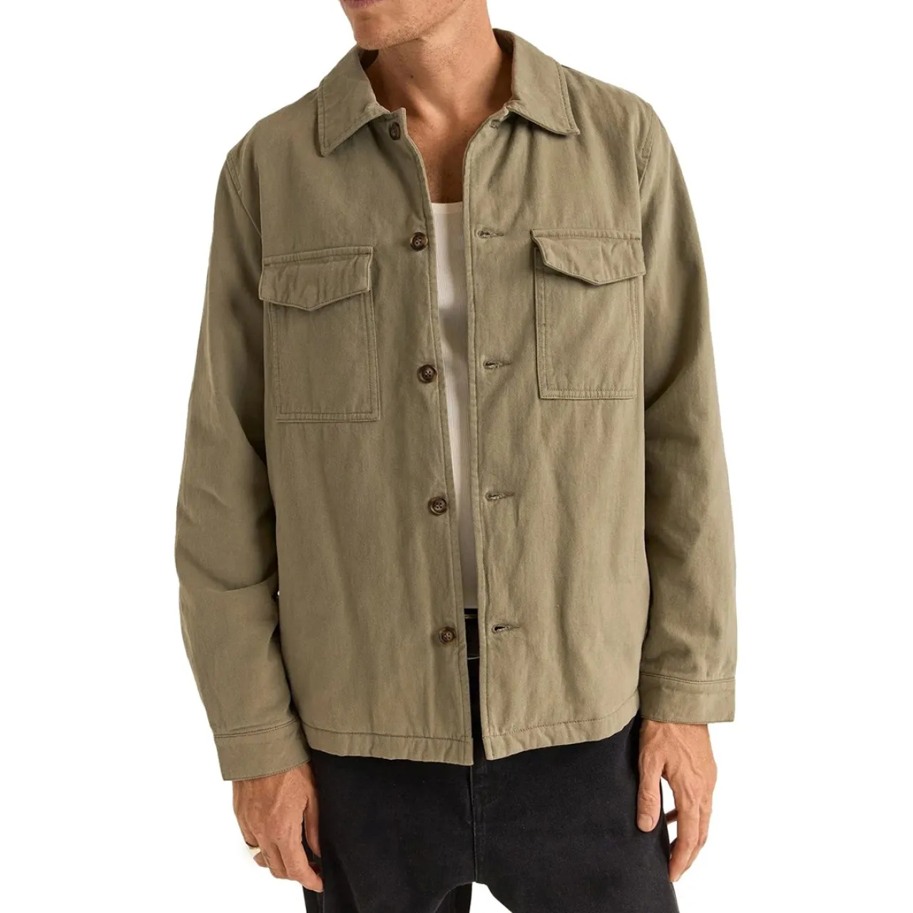 Rhythm Insulated Overshirt - Men's- Casual Clothing|Snow Clothing