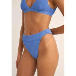 Rhythm Isla Rib Hi Banded Bikini Bottom - Women's-Women Swimsuits|Casual Clothing