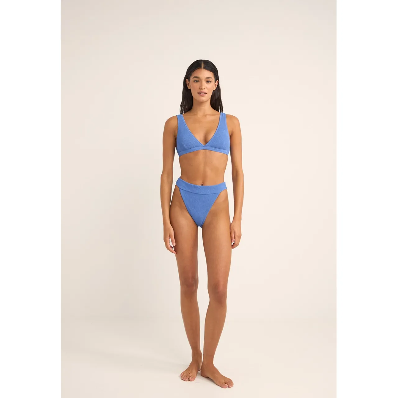 Rhythm Isla Rib Hi Banded Bikini Bottom - Women's-Women Swimsuits|Casual Clothing