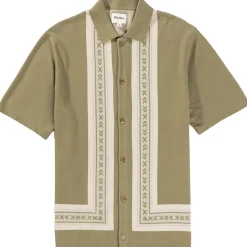 Rhythm Loma Knitted Short-Sleeve Shirt - Men's- Casual Clothing|Shirts