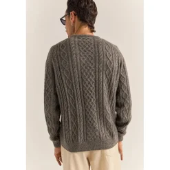 Rhythm Mohair Fishermans Knit Sweater - Men's- Casual Clothing|Sweaters