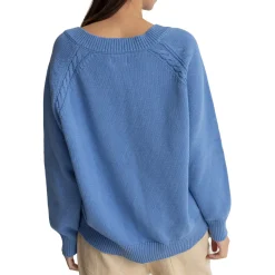 Rhythm Moonstone Oversized V Neck Sweater - Women's-Women Casual Clothing|Sweaters