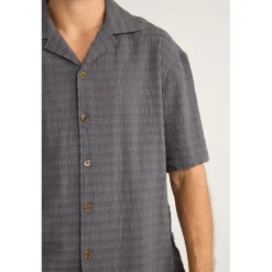 Rhythm Relaxed Texture Short-Sleeve Shirt - Men's- Casual Clothing|Shirts