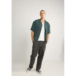 Rhythm Relaxed Texture Short-Sleeve Shirt - Men's- Casual Clothing|Shirts