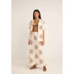 Rhythm Seafarer Short-Sleeve Shirt - Women's-Women Casual Clothing|Tops & Shirts