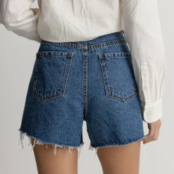 Rhythm Staple Denim Shorts - Women's-Women Casual Clothing|Shorts