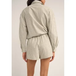 Rhythm Valley Stripe Shorts - Women's-Women Casual Clothing|Shorts