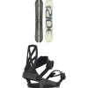 Ride Agenda Snowboard + A-4 Snowboard Bindings 2025- Snowboards With Bindings|Snowboard Packages