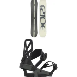 Ride Agenda Snowboard + A-4 Snowboard Bindings 2025- Snowboards With Bindings|Snowboard Packages