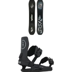 Ride Algorythm Snowboard + C-6 Snowboard Bindings 2025- Snowboards With Bindings|Snowboard Packages