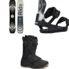 Ride Berzerker Snowboard + A-10 Snowboard Bindings + Insano Snowboard Boots 2025- Snowboards, Bindings & Boots|Snowboard Packages