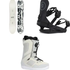 Ride Compact Snowboard + CL-4 Snowboard Bindings + Sage Snowboard Boots - Women's 2025- Snowboards, Bindings & Boots|Snowboard Packages