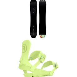 Ride Deep Fake Snowboard + AL-6 Snowboard Bindings - Women's 2024- Snowboard Packages