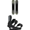 Ride Deep Fake Snowboard + A-8 Snowboard Bindings 2025- Snowboards With Bindings|Snowboard Packages