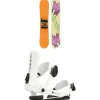 Ride Kink Snowboard + CL-6 Snowboard Bindings - Women's 2025- Snowboards With Bindings|Snowboard Packages