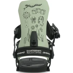 Ride MTNpig Snowboard + x Autumn A-9 Snowboard Bindings 2024- Snowboards With Bindings|Snowboard Packages