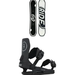 Ride Zero Snowboard + C-6 Snowboard Bindings 2025- Snowboards With Bindings|Snowboard Packages