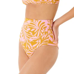 Rip Curl Afterglow High Waist Cheeky Bikini Bottoms - Women's-Women Swimsuits|Casual Clothing