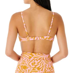 Rip Curl Afterglow Swirl Bralette Bikini Top - Women's-Women Swimsuits|Casual Clothing