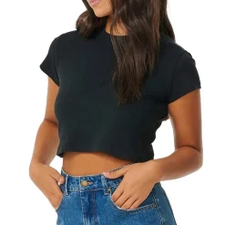 Rip Curl Classic Ribbed Tee - Women's-Women Casual Clothing|T-Shirts & Tank Tops