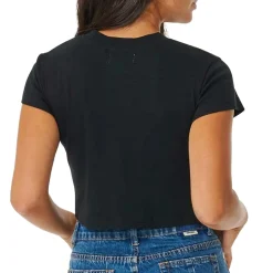 Rip Curl Classic Ribbed Tee - Women's-Women Casual Clothing|T-Shirts & Tank Tops