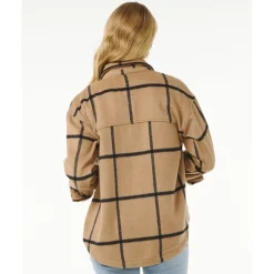 Rip Curl The Search Flannel Shirt - Women's-Women Casual Clothing|Tops & Shirts