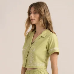 Roark Camp Shirt - Women's-Women Casual Clothing|Tops & Shirts